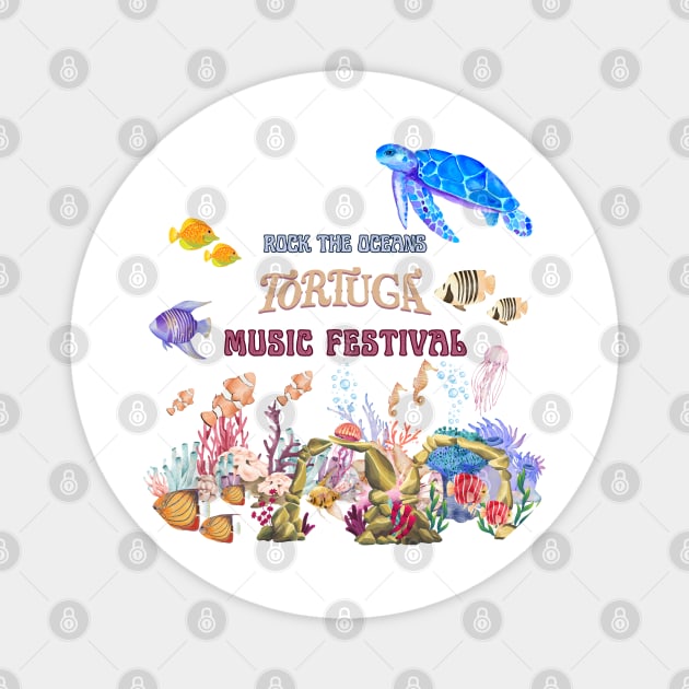 Tortuga music festival Magnet by smkworld